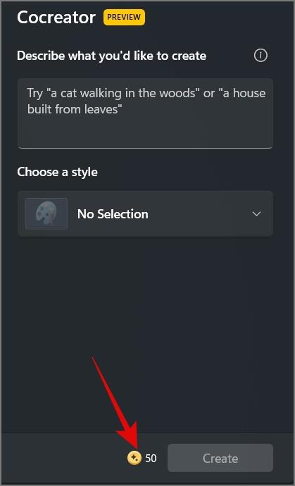 Windows 11 のペイントで AI 画像を作成する方法