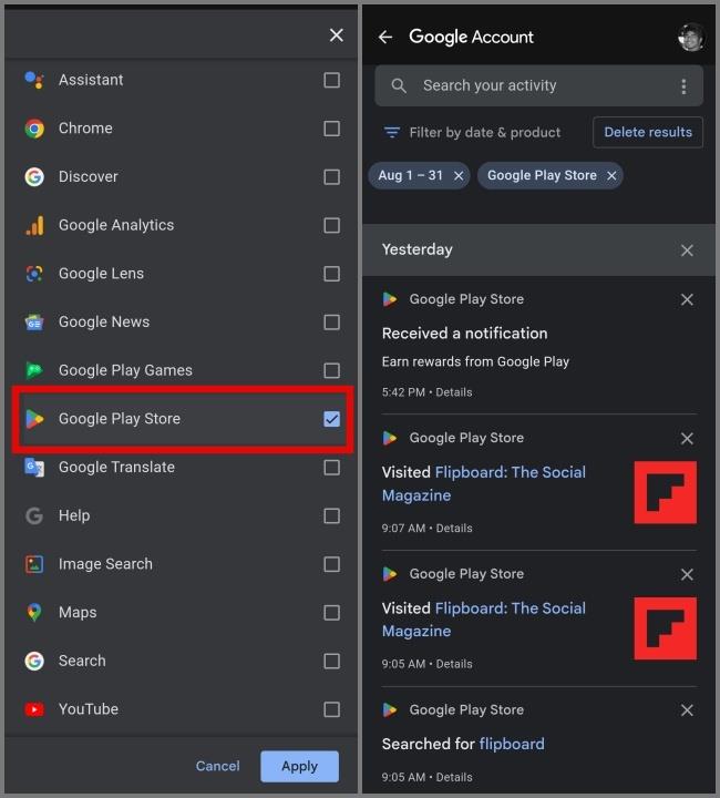 すべての Google アクティビティにアクセスして削除する方法