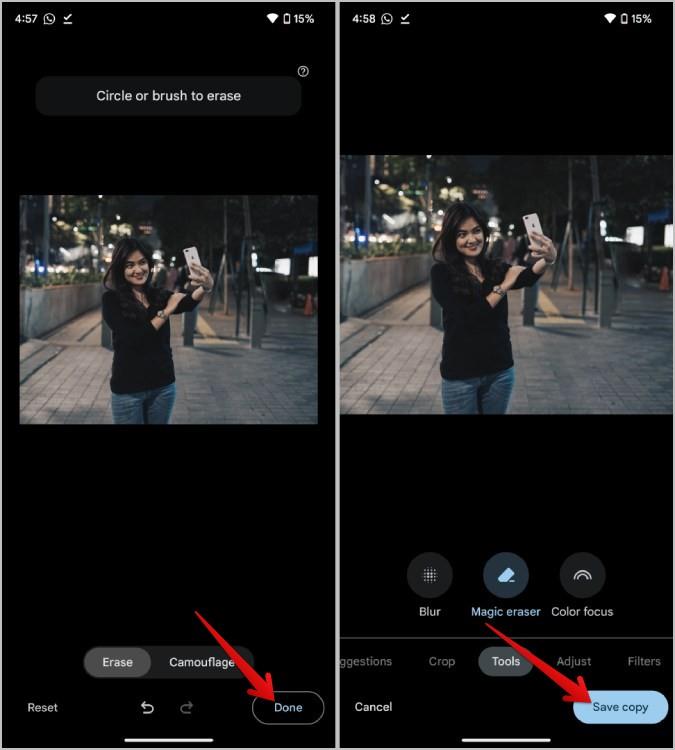 AI (人工知能) を使って写真から人物を削除する 4 つの方法