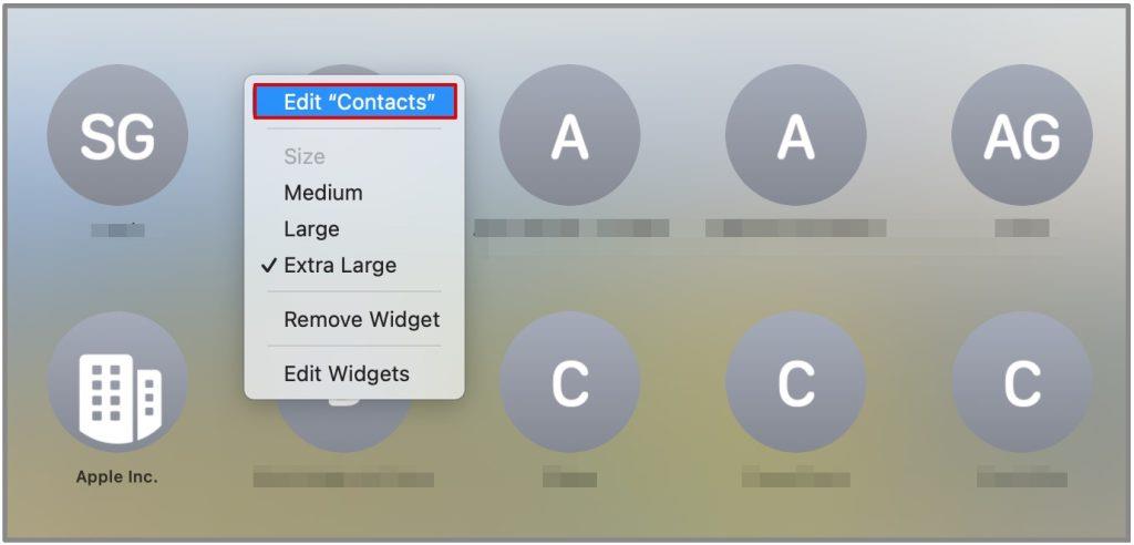 macOS Sonoma でウィジェットを追加およびカスタマイズする方法