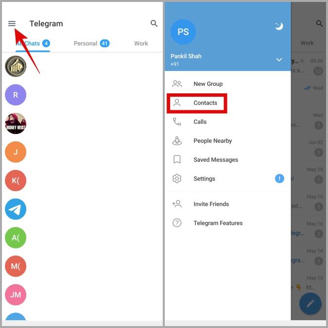 Android と iPhone で Telegram が連絡先を同期しない場合の 7 つの修正