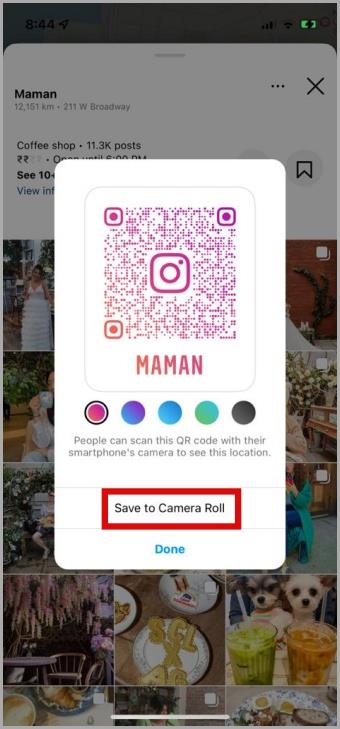Instagramの地図機能の使い方