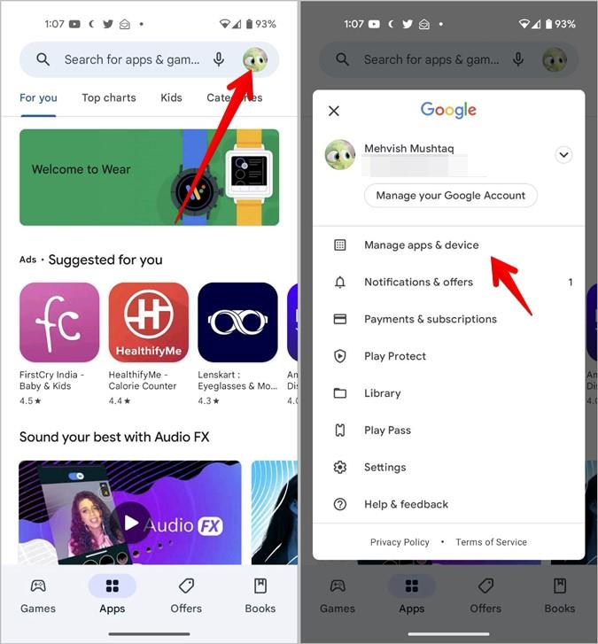 Android または iOS でアプリを再インストールするとどうなるか