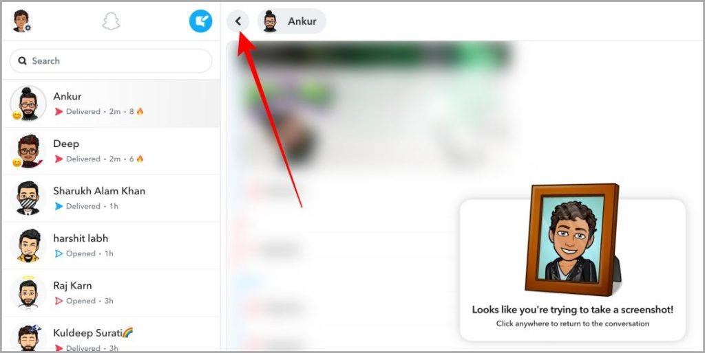 Web で Snapchat を使用する方法 (PC および Mac)