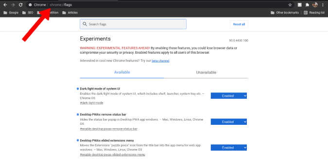 フラグを使用して Chromebook で絵文字を使用する方法