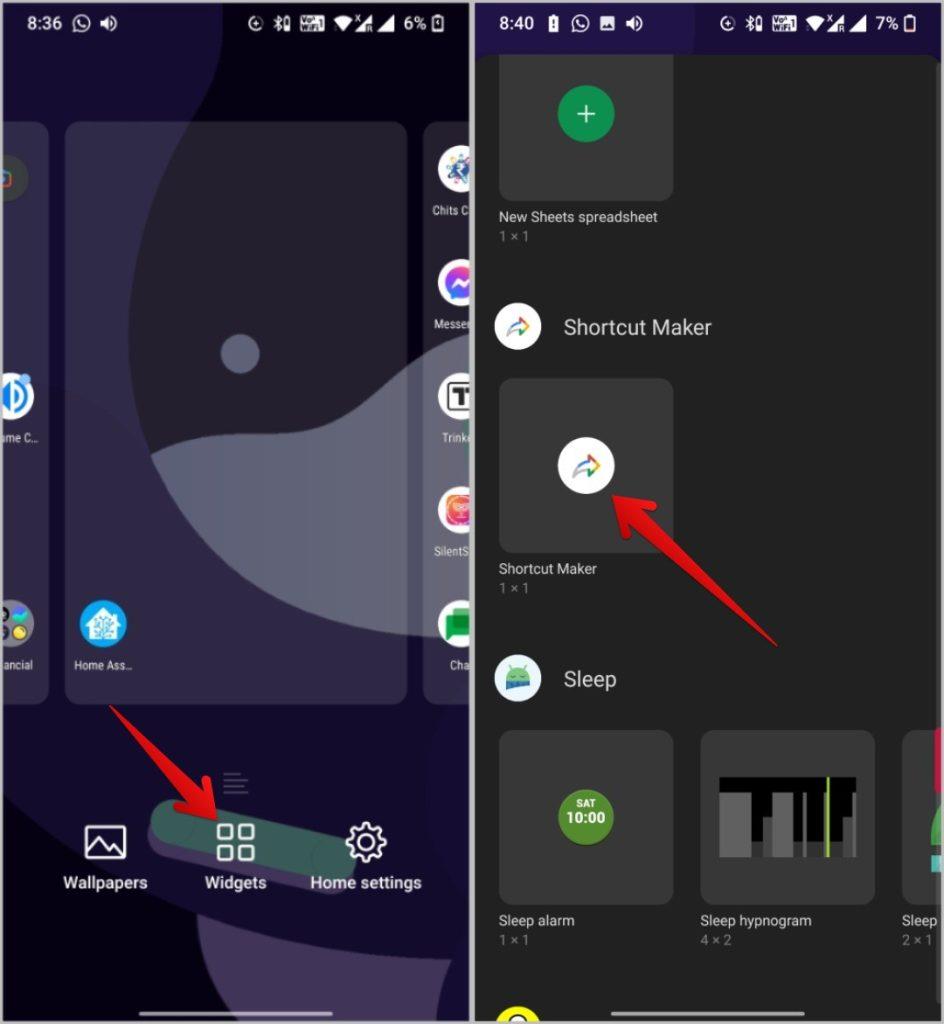 Androidのホーム画面にファイル/フォルダーのショートカットを追加する方法