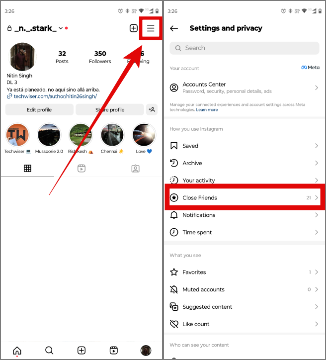 Instagram でフィードを制御する方法