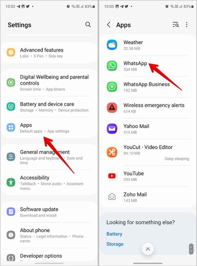 WhatsAppでチャット、ステータス、通話のミュートを解除する方法