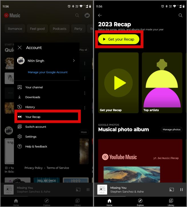YouTube 音楽の要約を見つけて共有する方法
