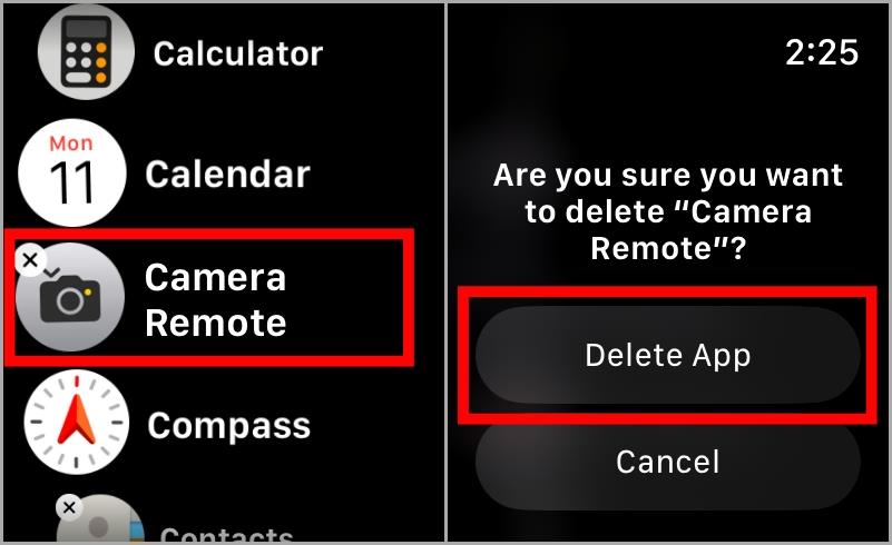 Apple Watchでカメラリモコンが機能しない場合の7つの修正
