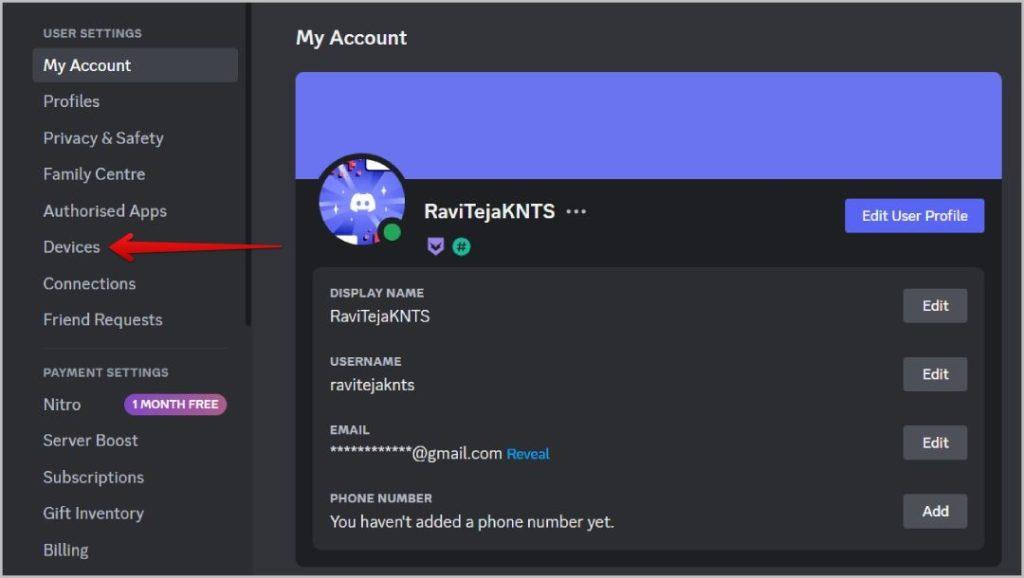 すべてのデバイスで Discord からサインアウトする方法