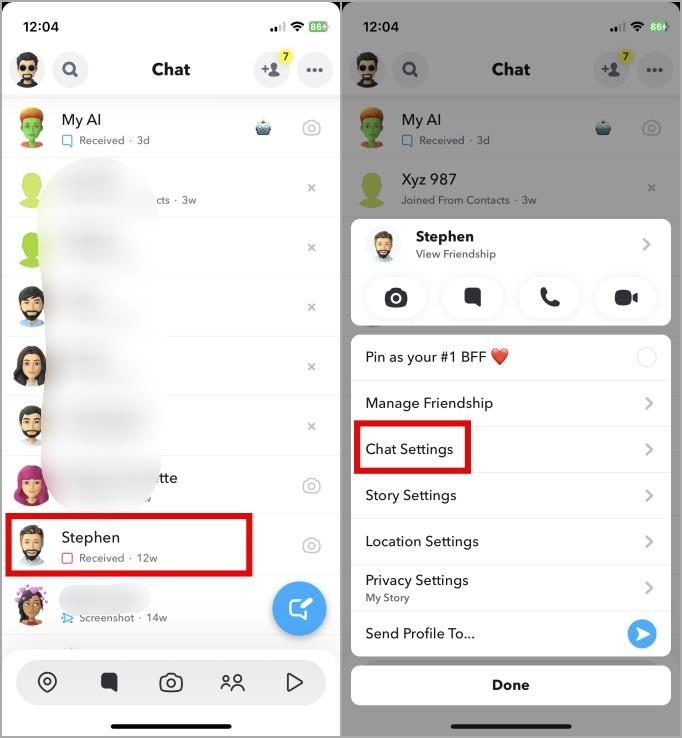 Snapchat で誰かをミュートするとどうなるか