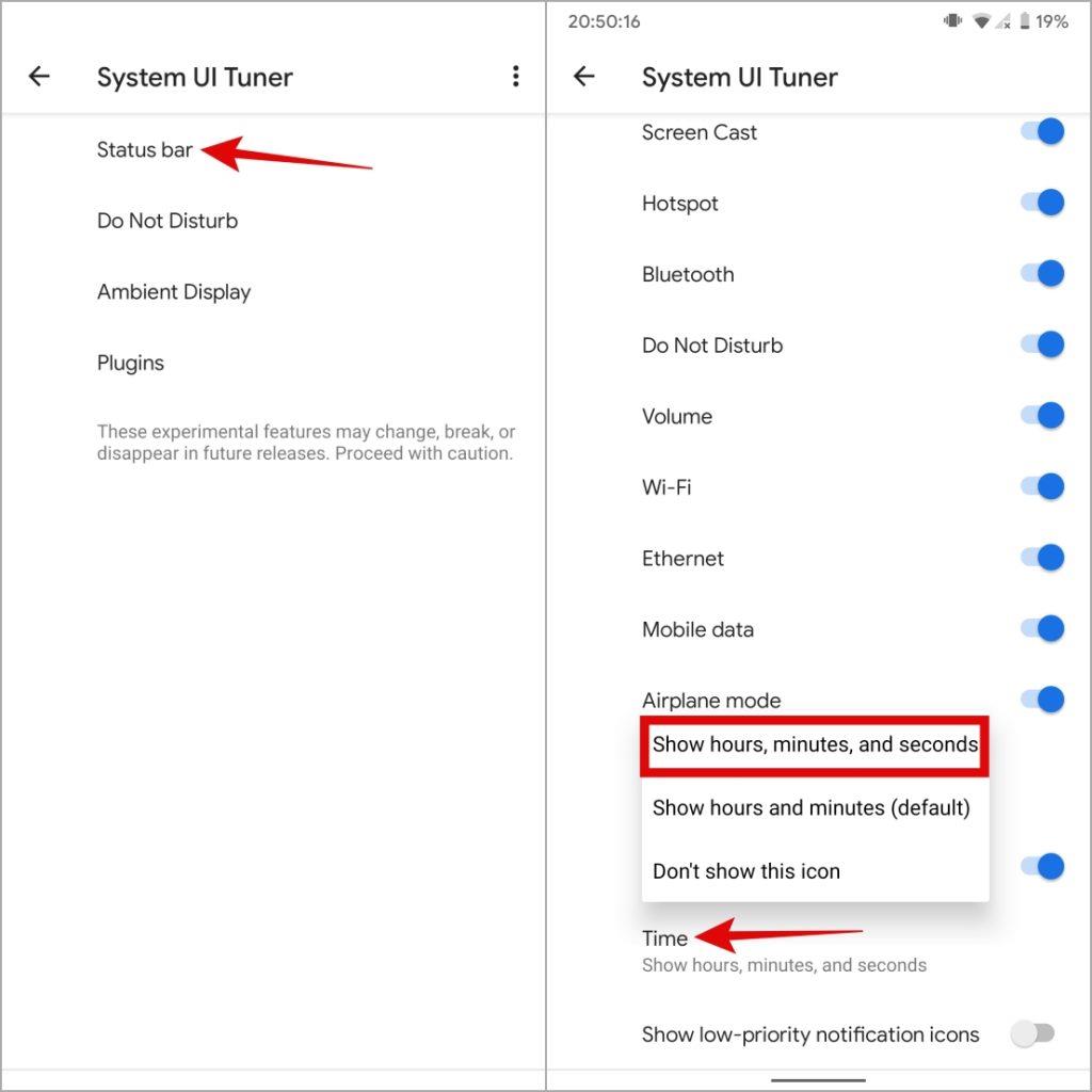 AndroidとiPhoneの時計に秒を表示する方法
