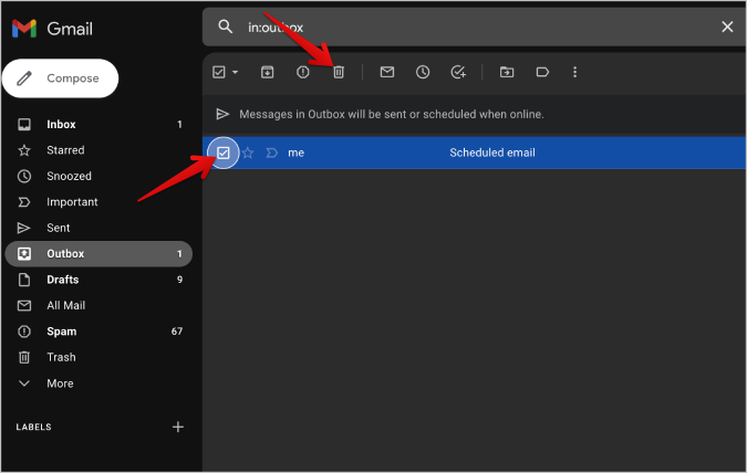 デスクトップで Gmail をオフラインで使用する方法