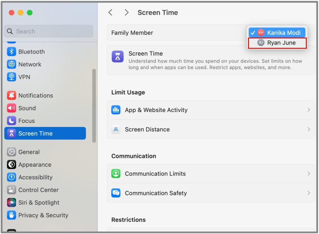 MacBookでペアレンタルコントロールを設定する方法