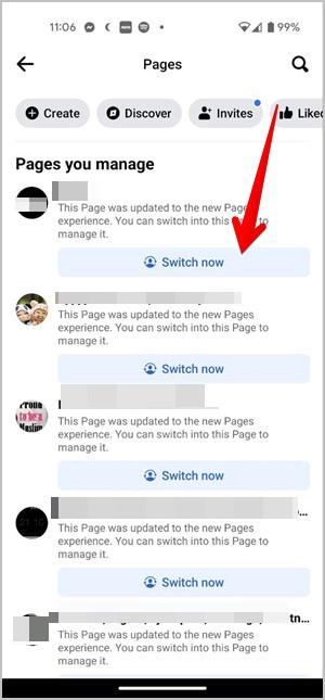 Facebook ページとプロフィールの間、またはその逆に切り替える方法