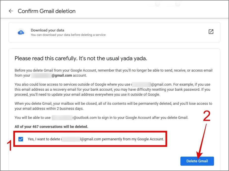 Gmail アカウントを完全に削除する方法