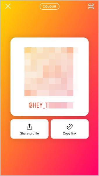 Instagramプロフィールリンクをコピーして共有する方法