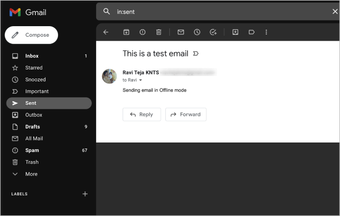 デスクトップで Gmail をオフラインで使用する方法