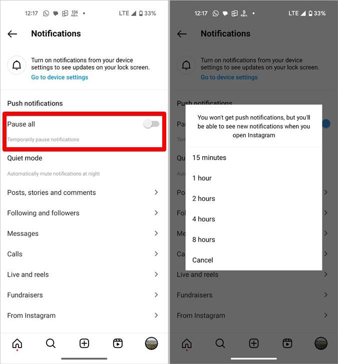 Instagramのサイレントモードとは何ですか、そしてそれをオンまたはオフにする方法