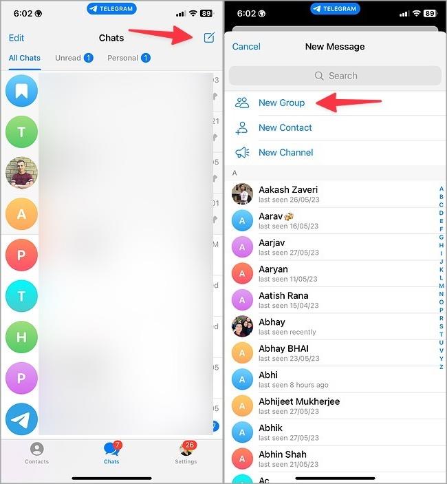 Telegram で誰かがあなたをブロックしたかどうかを知る方法