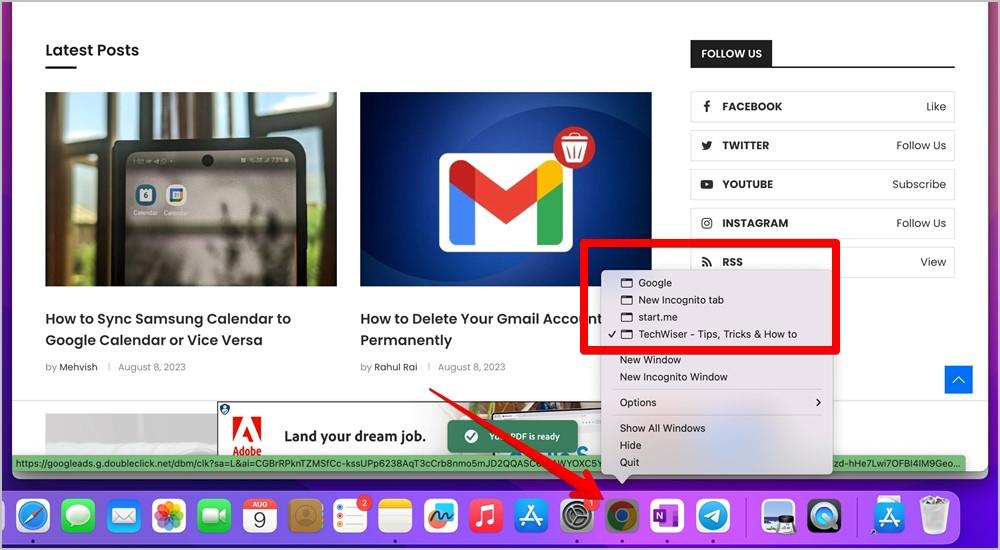 Mac で同じアプリの Windows を切り替える 5 つの方法