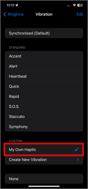 iPhoneをサイレントモードで振動させる方法