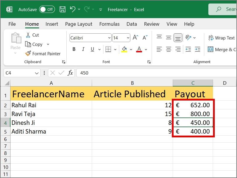 Excel または Google スプレッドシートに通貨を追加する 6 つの方法