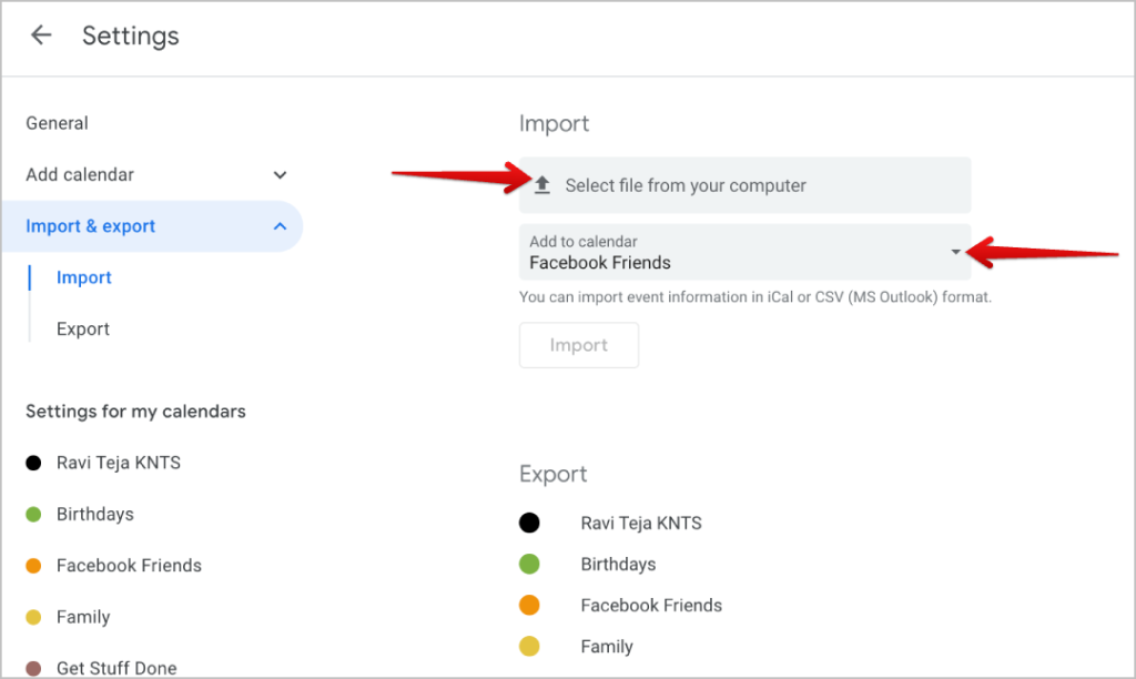 Facebookの誕生日をGoogleカレンダーにインポートする方法