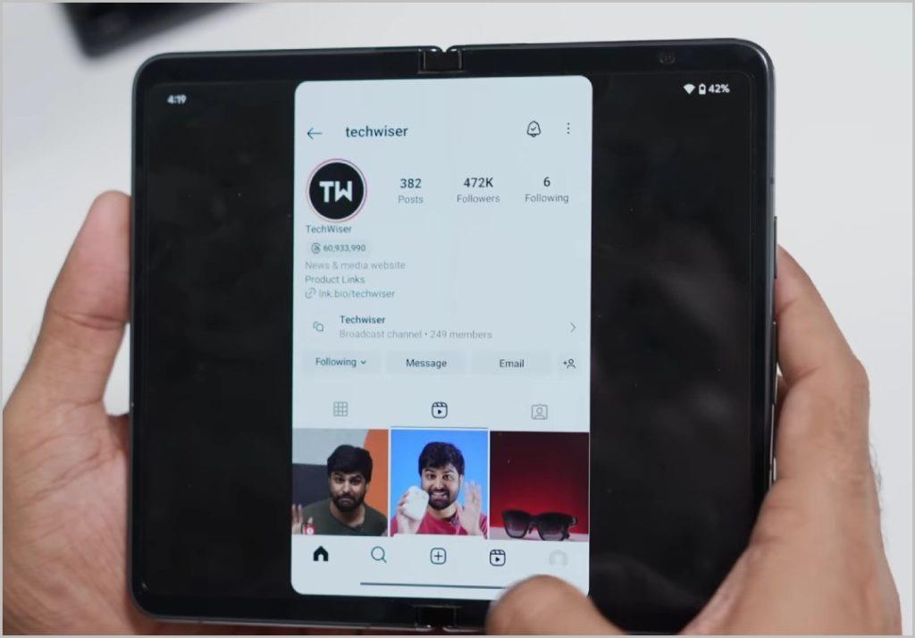 折りたたみ式携帯電話 (Galaxy Fold など) の 7 つの長所と 7 つの短所