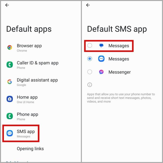 Samsung Galaxy 携帯電話でテキスト メッセージが送受信できない場合の 10 の修正