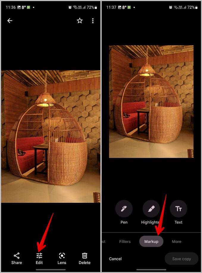Samsung Galaxy フォンで写真に絵を描く 6 つの方法