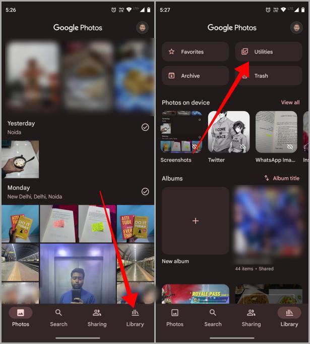 モバイルの Google フォトでコラージュを作成および編集する方法