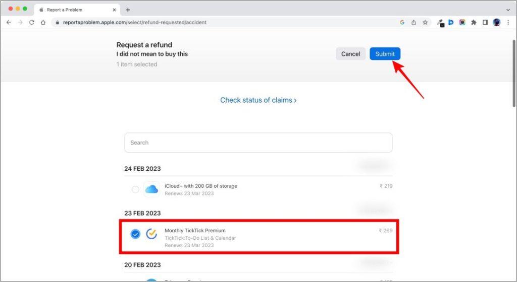 App Store および iTunes での購入の払い戻しを受ける方法