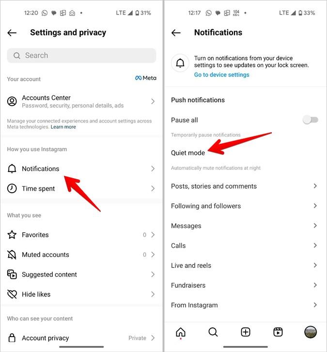 Instagramのサイレントモードとは何ですか、そしてそれをオンまたはオフにする方法