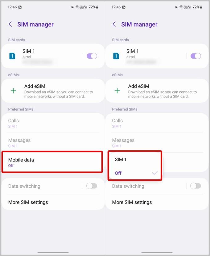 Samsung およびその他の Android スマートフォンでデータ ローミングをオン/オフにする方法
