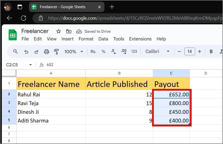 Excel または Google スプレッドシートに通貨を追加する 6 つの方法