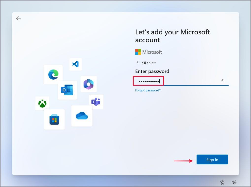 Windows 11のセットアップ中にMicrosoftアカウントをバイパスする方法