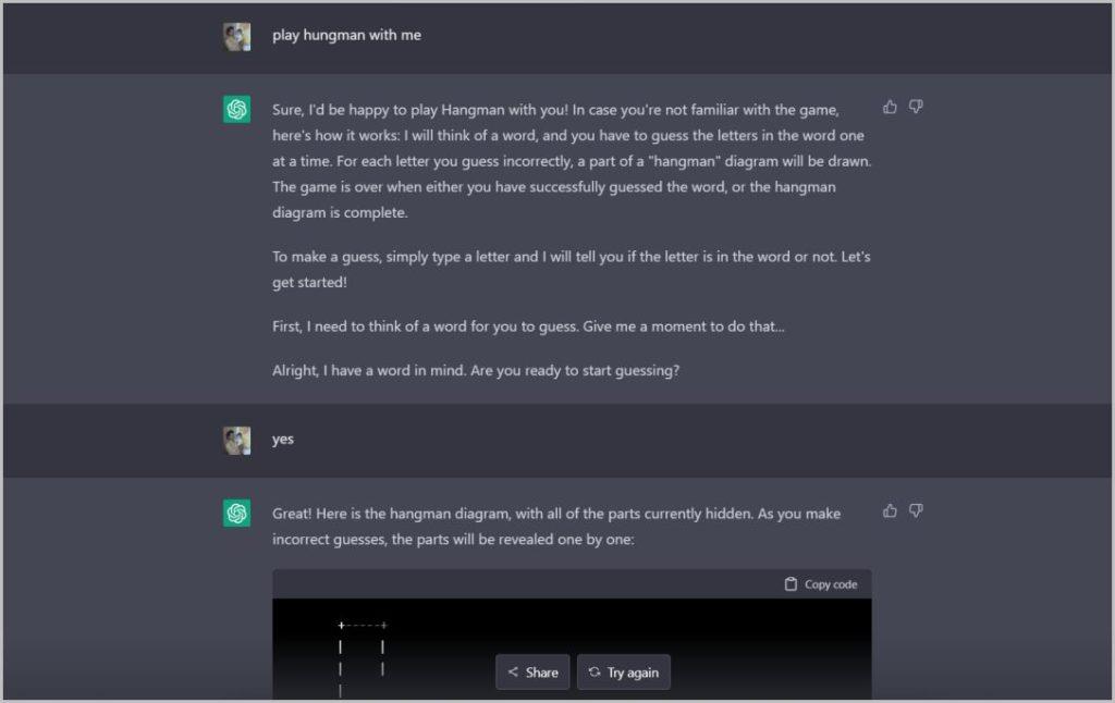 ChatGPTで遊べる8つのゲーム