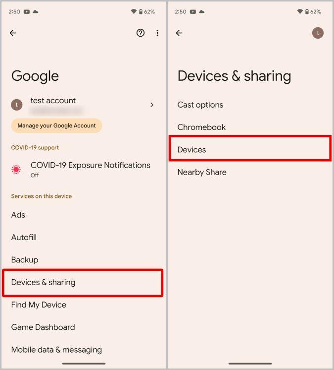 Android でファスト ペアを有効/無効にする方法
