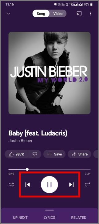 YouTube Music の記号とアイコンの意味