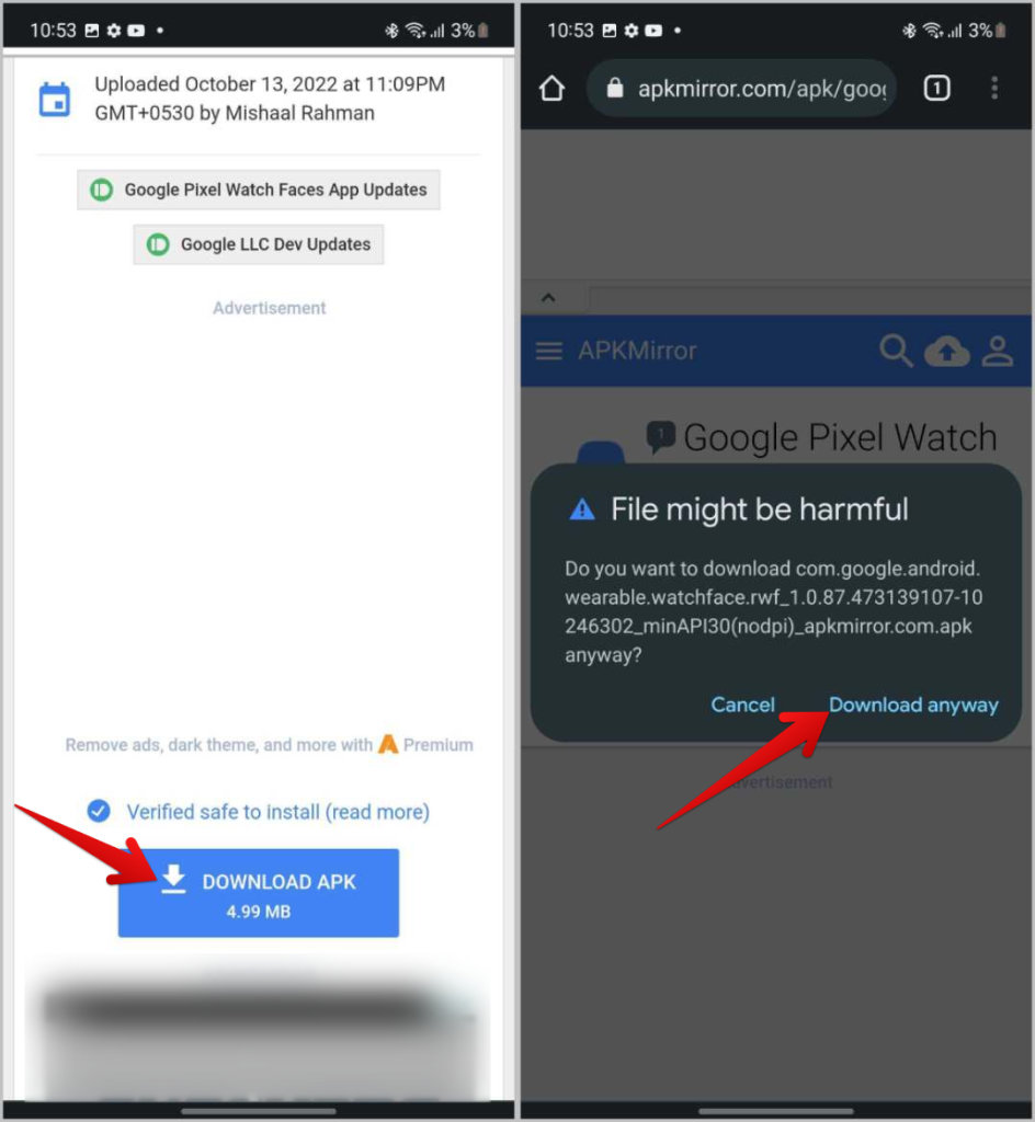Samsung Galaxy Watch で Pixel Watch のウォッチフェイスを入手する方法