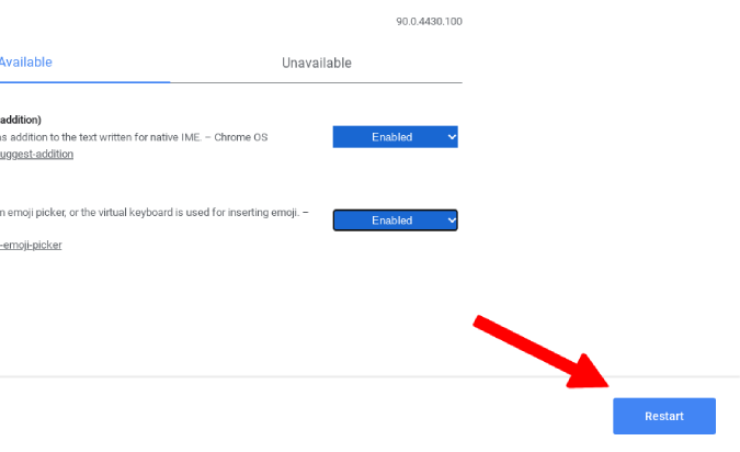 フラグを使用して Chromebook で絵文字を使用する方法