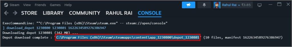Steam ゲームの古いバージョンをダウンロードする方法