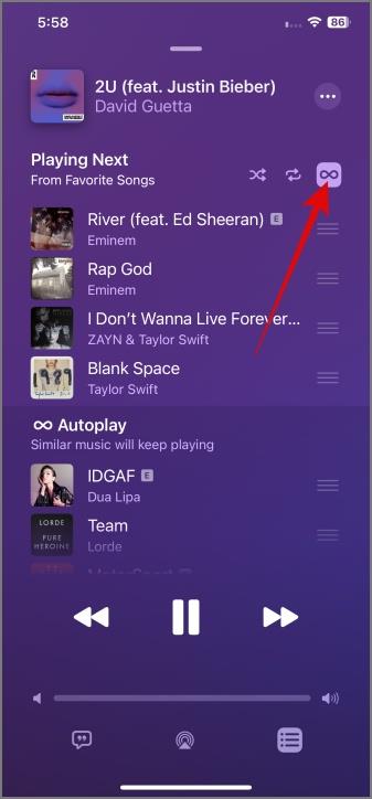 Apple Music のアイコンと記号の意味