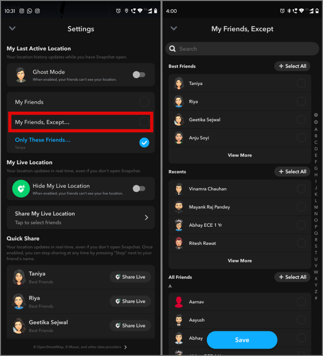 Snapchatのゴーストモードとは何ですか、そしてその使用方法