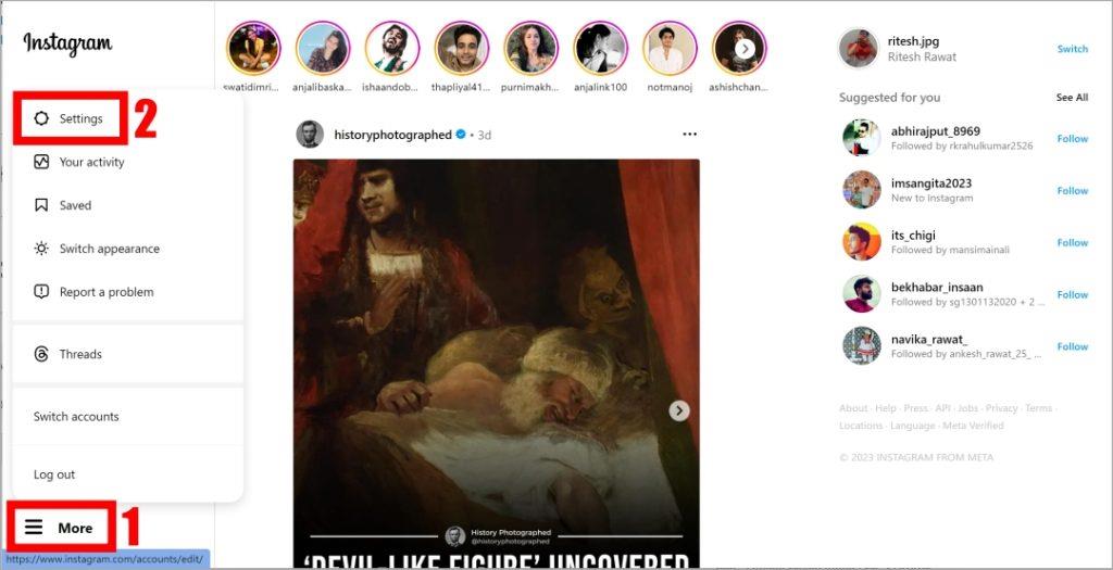 Instagramで誰かのストーリーを非表示にする方法