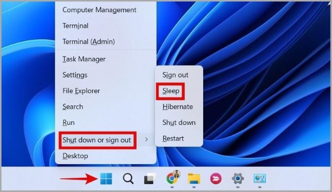 Windows コンピュータをスリープ モードにするとどうなるか