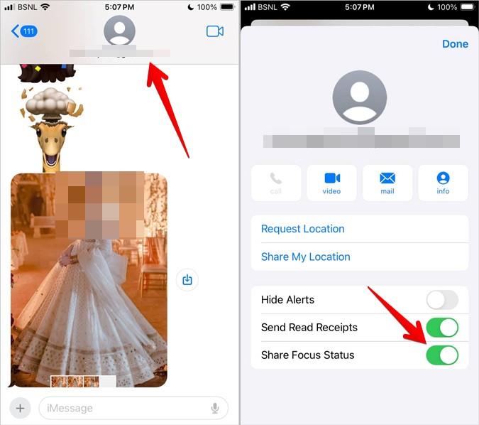 iOS 17 および 16 のメッセージで通知がサイレントになっているとはどういう意味ですか?