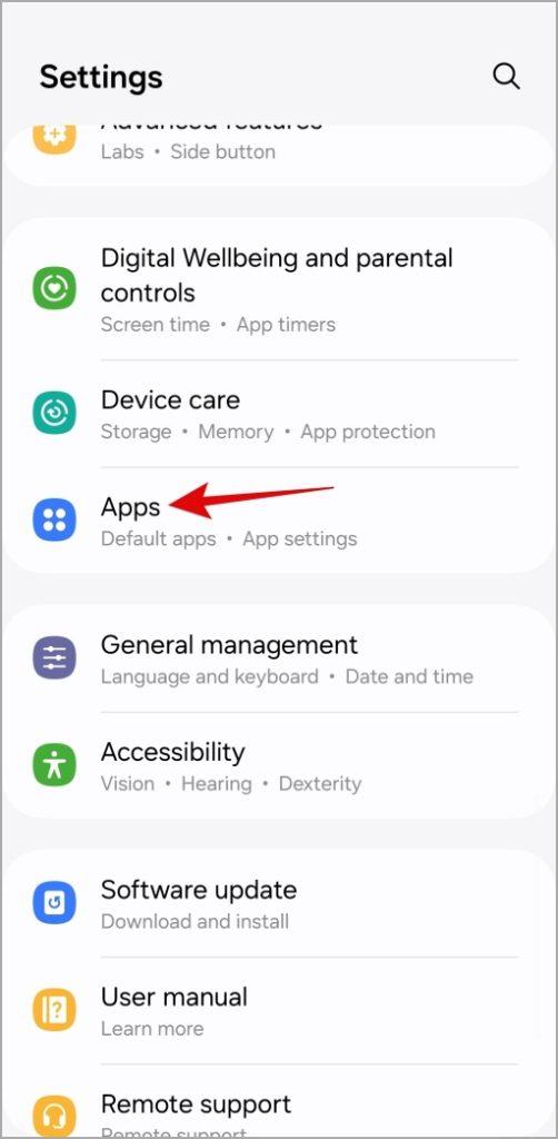 Samsung Galaxy Phone で特定のアプリのモバイル データまたは Wi-Fi アクセスをオフにする方法